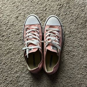 Pink Converse. Size 8